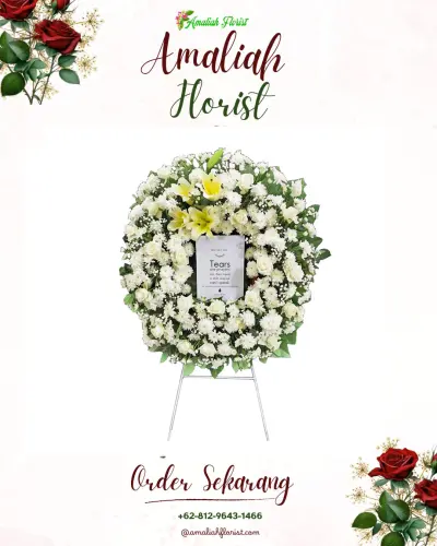 Krans Bunga Duka Cita di Discovery Ancol Hotel – Grand Ballroom