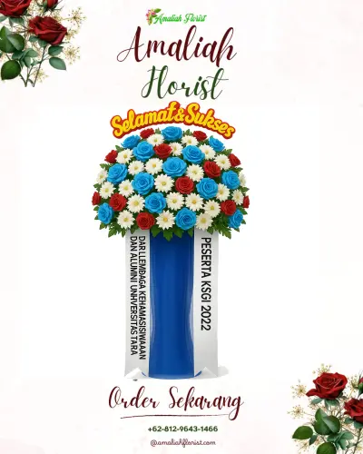 Standing Flower di Discovery Ancol Hotel – Grand Ballroom
